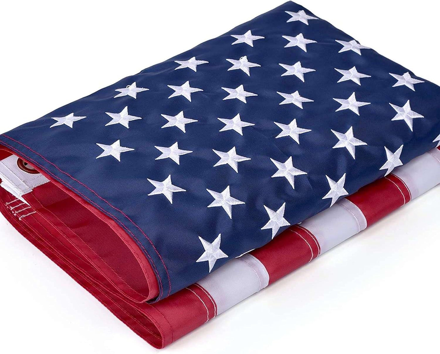 Banderas EE.UU. exteriores 2x3ft con estrellas y ojales
