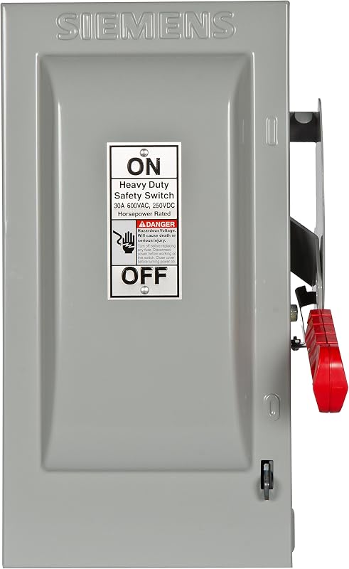 Interruptor seguridad Siemens 30A 600V 3 polos