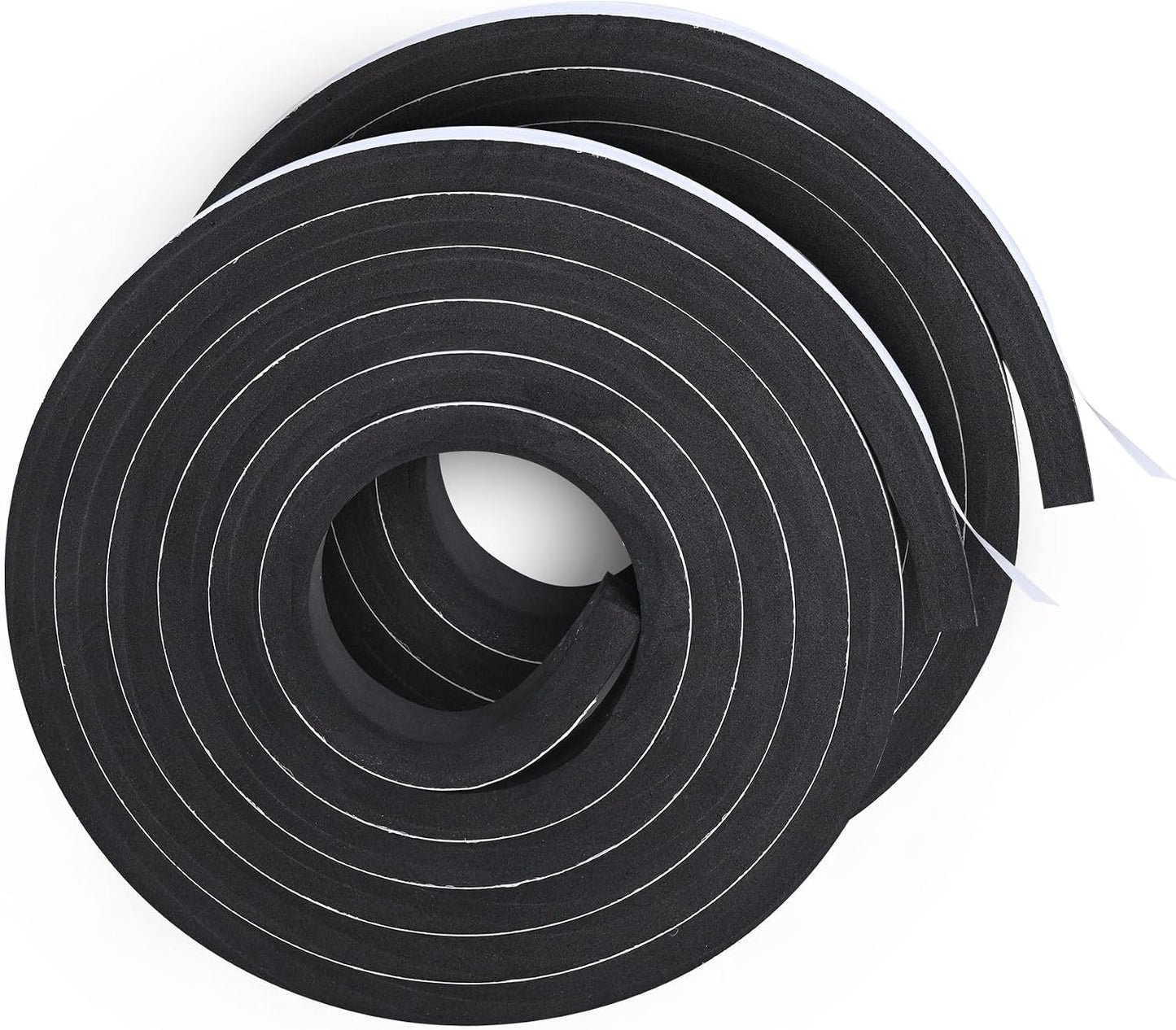 Cintas espuma autoadhesivas 1x0.5pulg 10pies rollo puertas