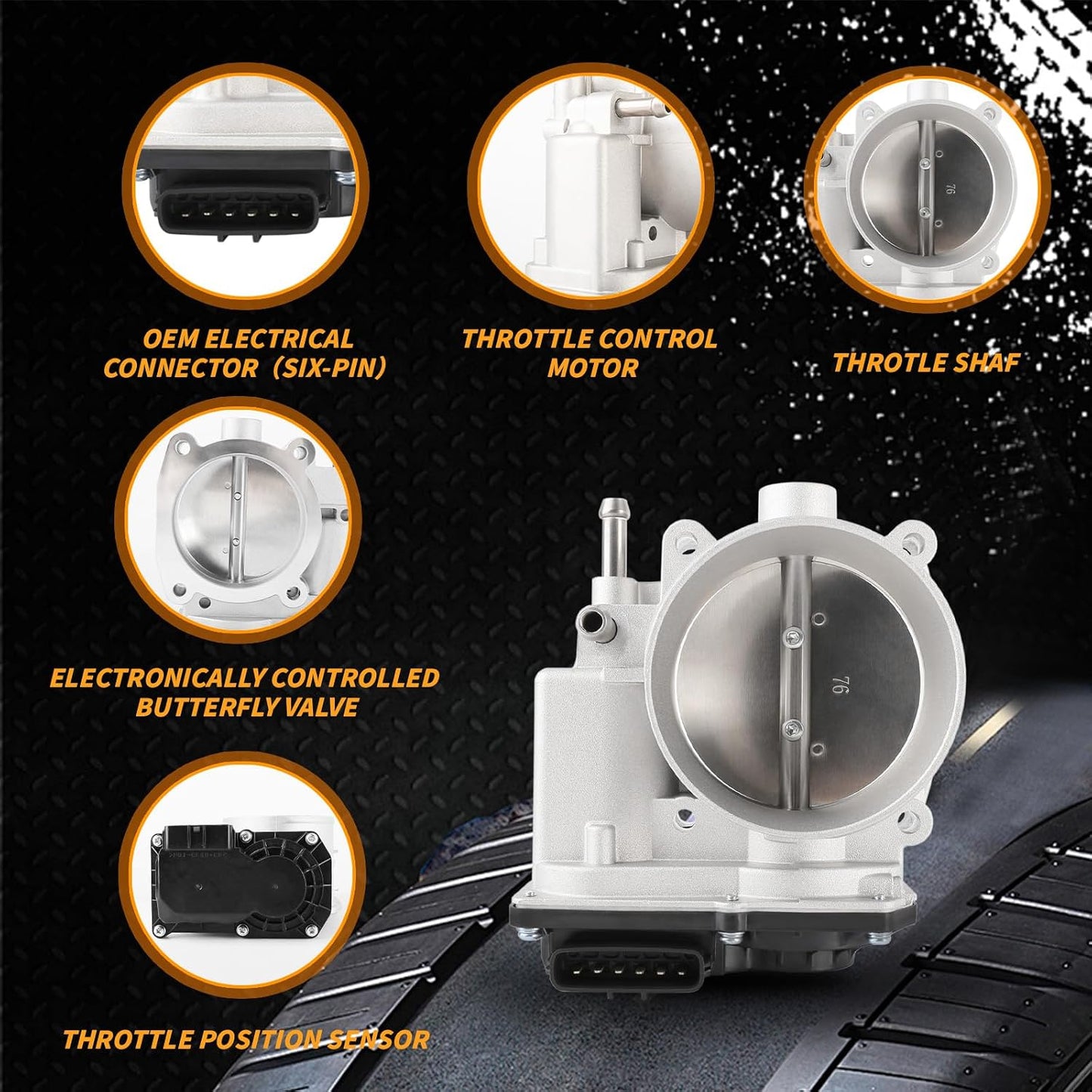 Conjunto acelerador electrónic comp Lexus GX470 4.7L 5.7L V8