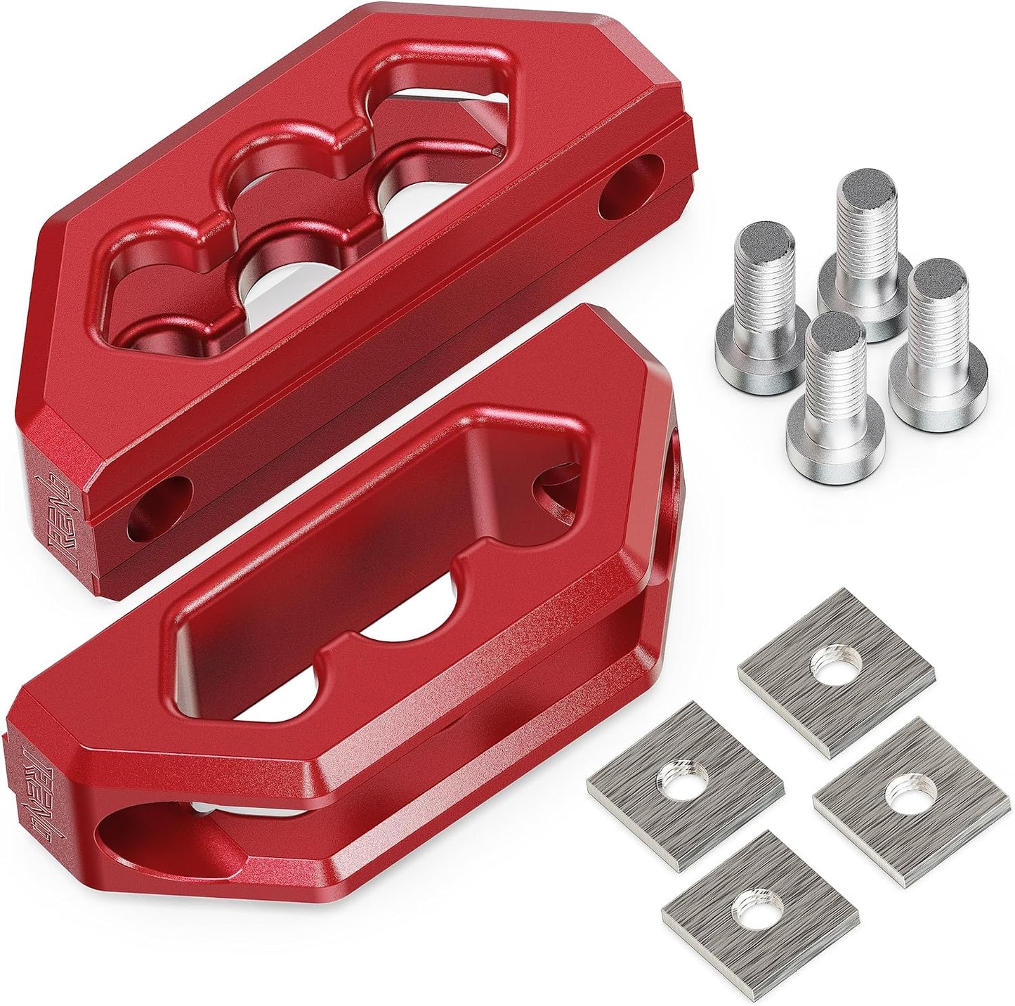 Anclaje amarre abrazaderas T aluminio para barras techo