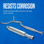 Resonador escape ajuste directo para Honda Civic 1.75