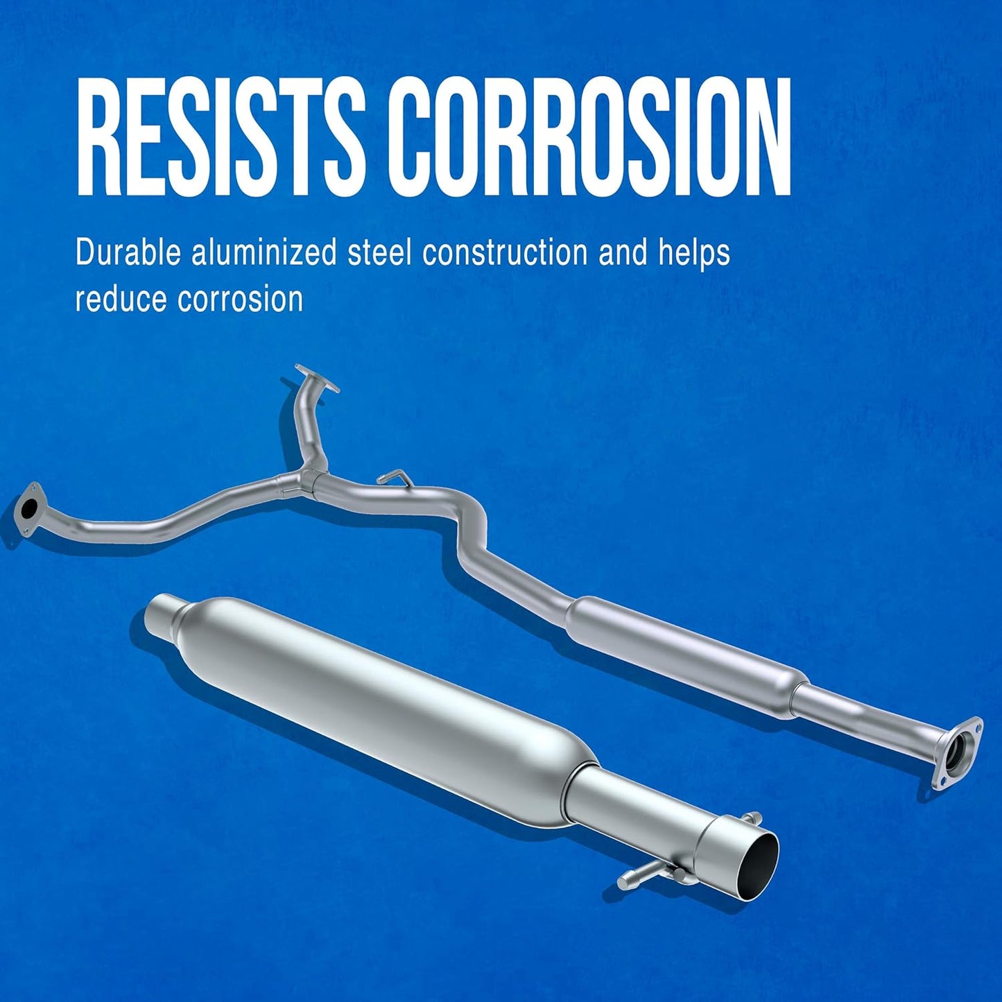 Resonador escape ajuste directo para Honda Civic 1.75
