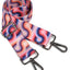 Correa ajustable para bolso 1.5pulg metal plomizo larga para hombro