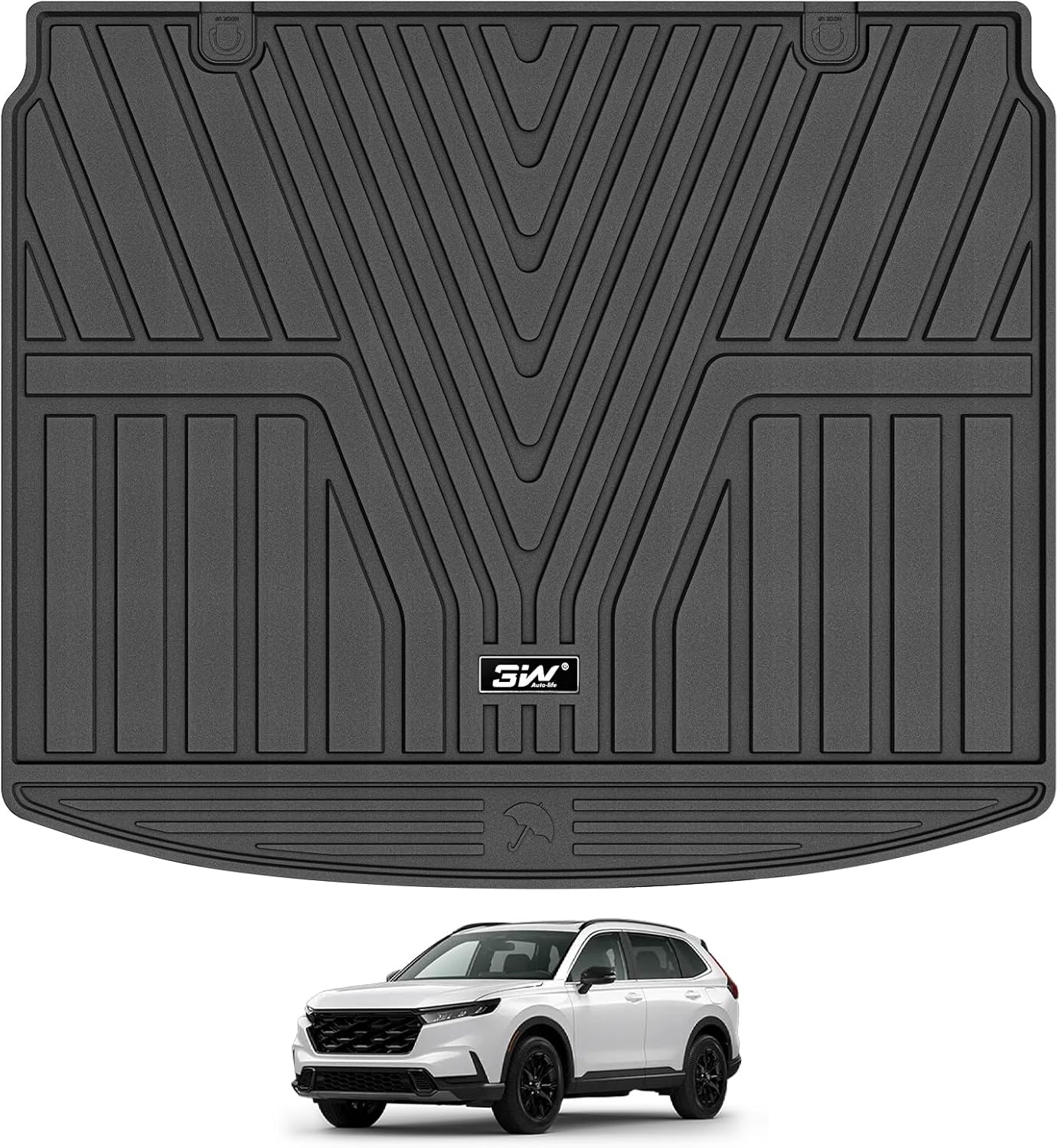 Tapete antiderrap maletero Honda CR-V negro