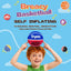 Bola baloncesto 5" autoinflable sin bomba