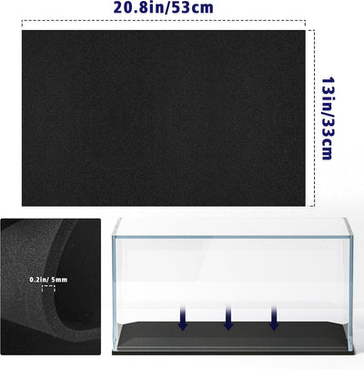 Tapete nivelación acuario 20.8x13pulg impermeable