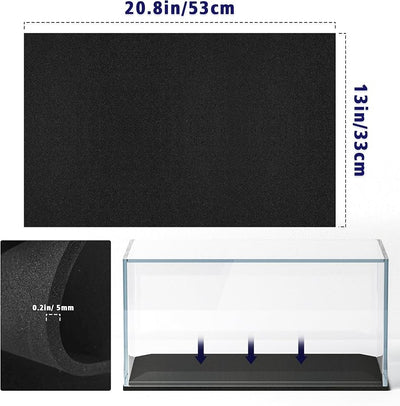 Tapete nivelación acuario 20.8x13pulg impermeable
