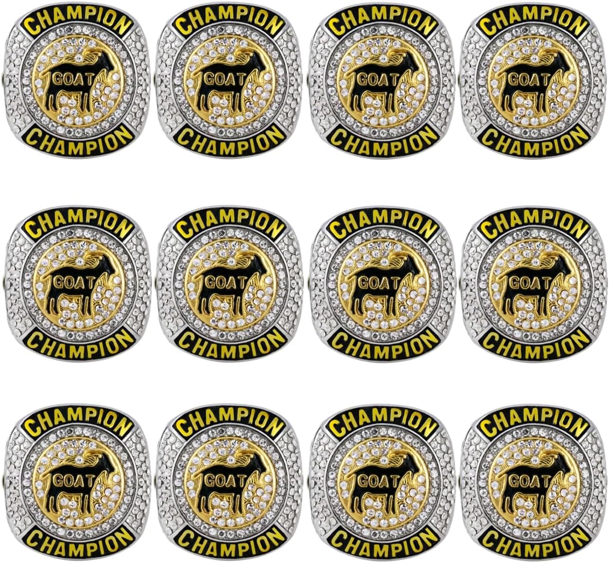 Medalla trofeo campeonato cabras regalo campeón liga