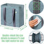 Bolsas comestibles reutilizables pack 2-4 plegables con asa