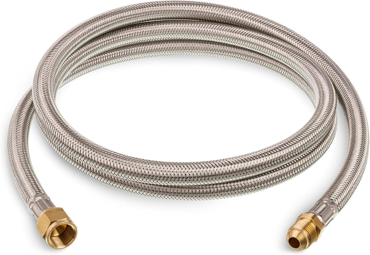 Extensión manguera propano 6ft acampanado 3/8pulg acero inox