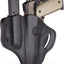 Funda cuero OWB para pistola 1911 y cargador 4-5pulg