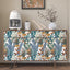 Papel tapiz bohemio floral autoadhesivo 17.5x393.7"