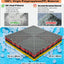 Azulejos garaje 16x16" gris 24pzas antiderrap