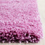 Alfombra 9x12ft color rosa 2pulg sala comedor