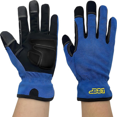 Guantes trabajo hombre mecánicos flexibles tactiles