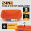 Comedero bebedero pollos plástico 5qt pack 2
