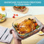 2 Pzas Recipientes Vidrio 76.4oz Tapas Herméticas