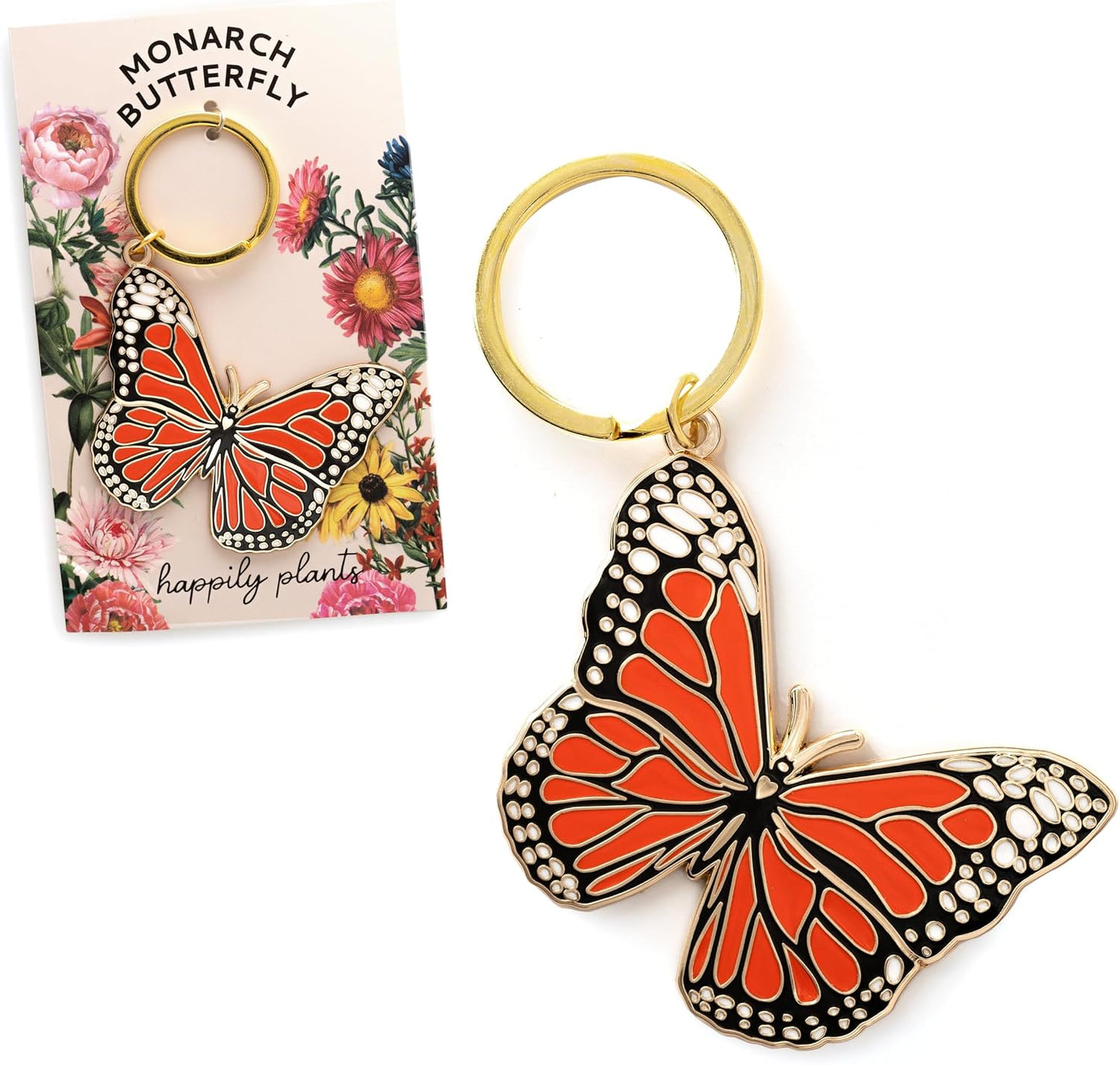 Llavero mariposa monarca regalo mujer