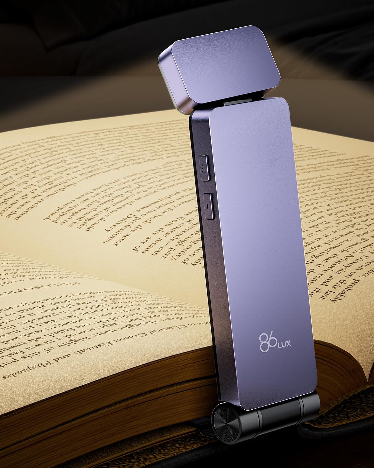 Luz lectura LED recargable 3 temperaturas niños y lectores