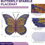 4 Manteles Mariposa con Strass Decoración Hogar y Cocina