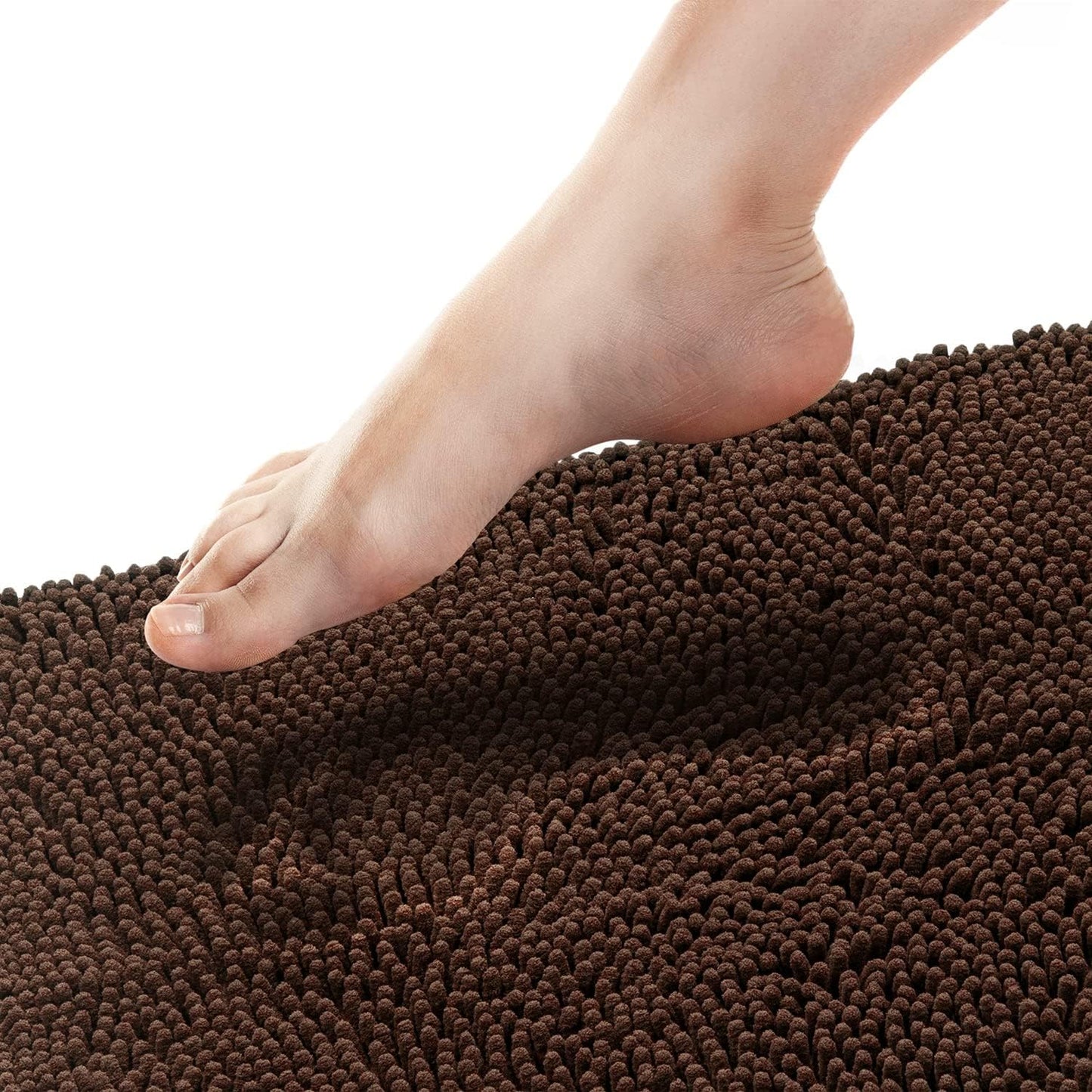 Alfombra baño microfibra ultrasuave antiderrap lavable