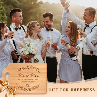 Regalos boda para parejas tabla cortar señor señora