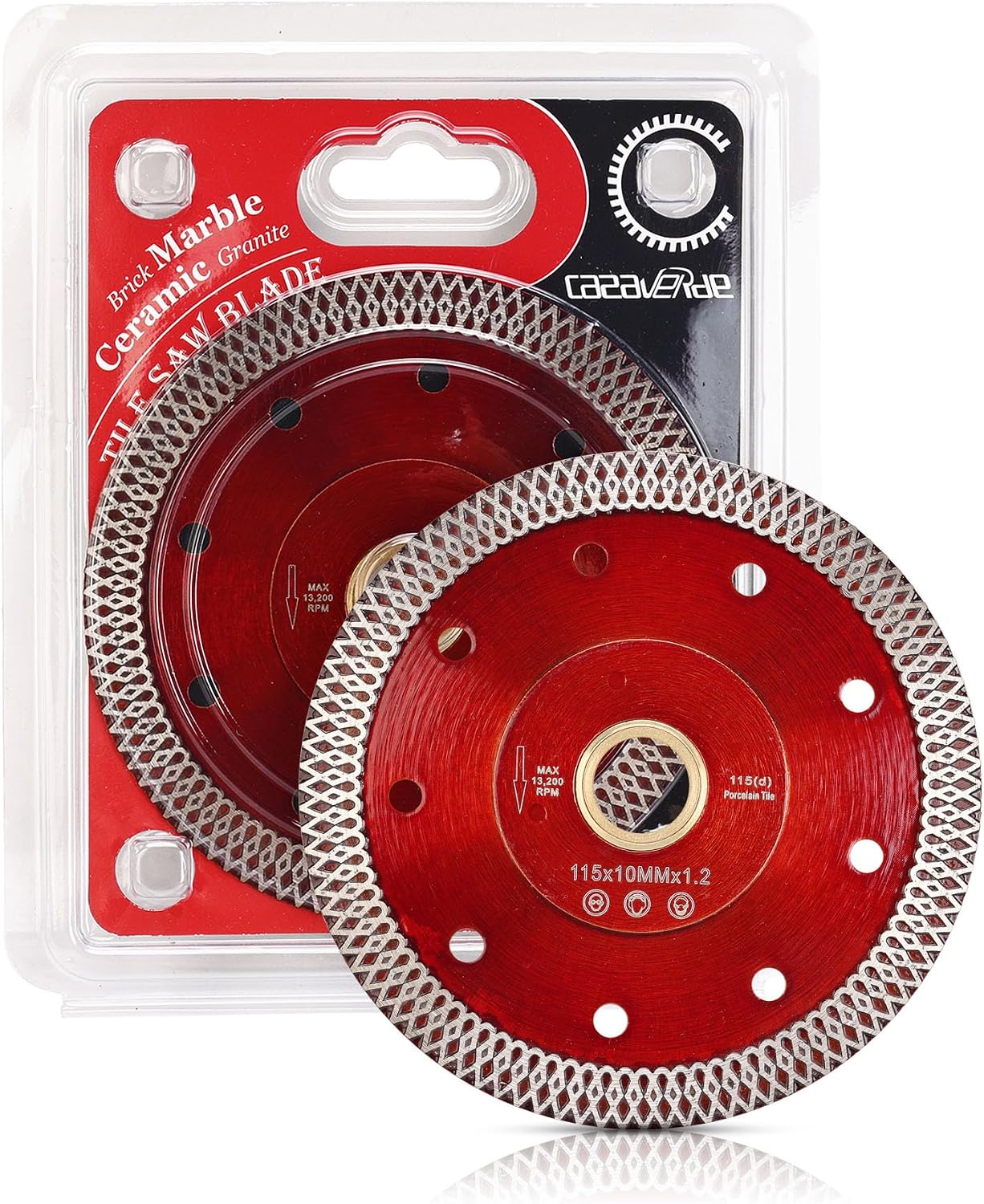 2 Pzas Disco Sierra Diamante 4.5" para Cerámica y Porcelana