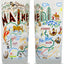 Vasos vidrio esmerilado cocina 15oz set 2