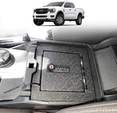 Caja fuerte consola Ford Ranger 24-25 alta seguridad