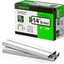 Grapas tapicería galvanizadas 20 1/2pulg 1/4pulg resistente