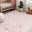 Alfombra lavable 6x9ft antiderrap dormitorio sala