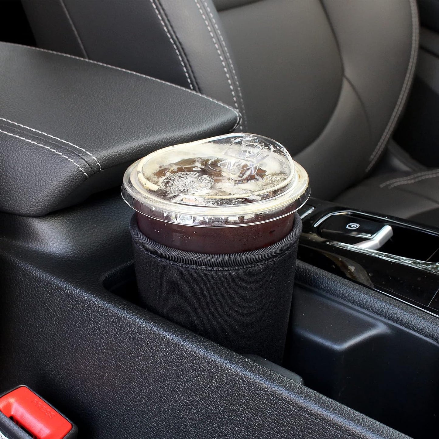 3 Pzas Fundas Neopreno Aislante para Café Frío Negro