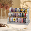 Soporte terciopelo 3 niveles para collares relojes