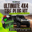 Kit tapones neumáticos 4x4 50 pzas herramientas