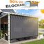 Sombra tela para sol 12x12ft con ojales gris