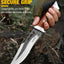 Cuchillo supervivencia hoja fija 5.7'' acero AST mango