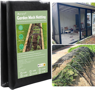 Red malla jardín 6.6x33ft cubiertas plantas 30% sombra