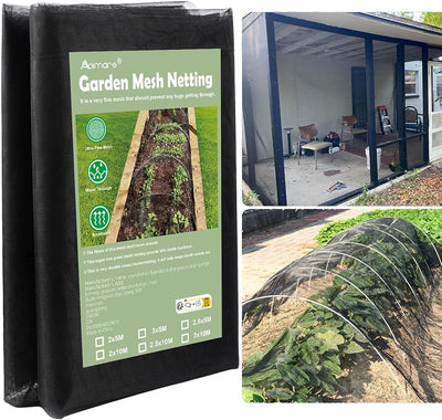 Red malla jardín 6.6x33ft cubiertas plantas 30% sombra