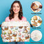 3 Pzas Cestas Pascua 15x11" Almacenamiento Huevos