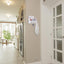 Soporte llaves correo pared 4 ganchos madera maciza