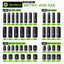 Set 95 Pzas Enchufes 3/8 SAE 5/16-3/4 Métrico 8-22mm
