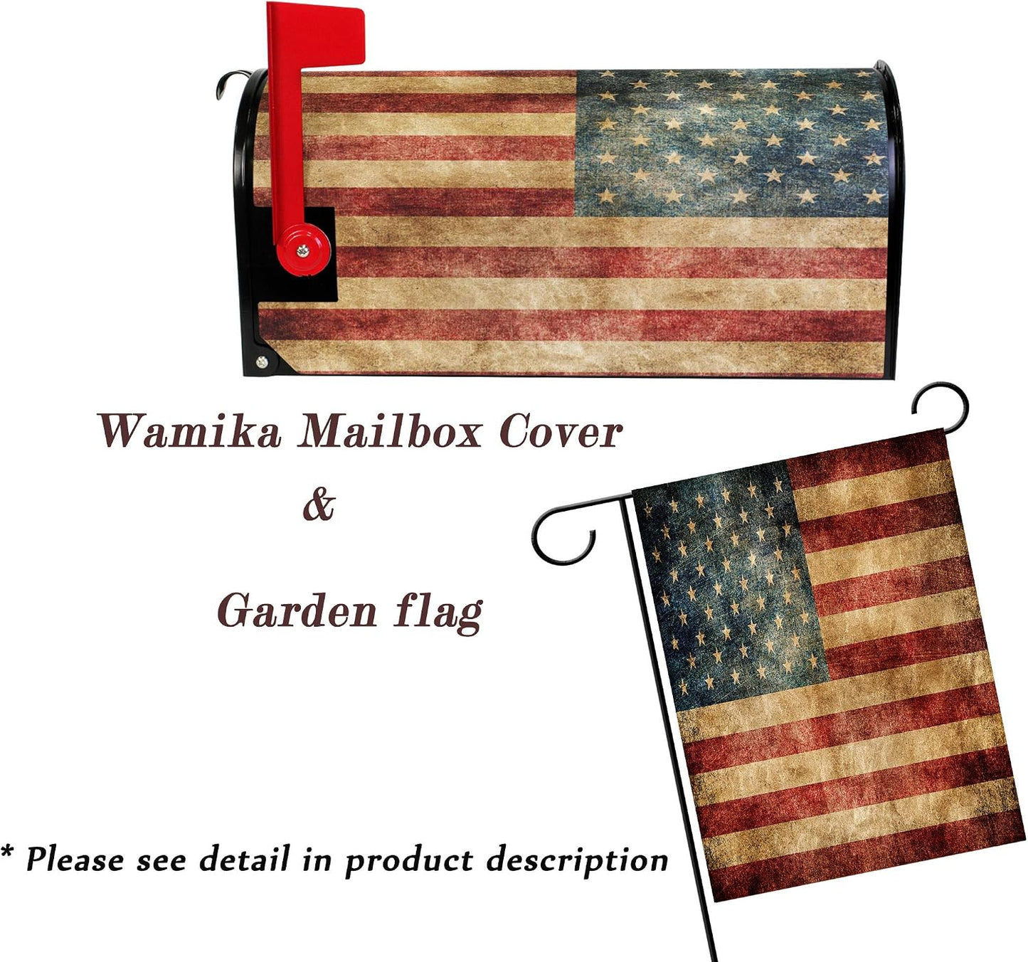 Fundas magnéticas bandera EE.UU. 21x18"
