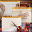 Tela espeluznante Halloween beige 800x200cm