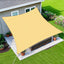 Toldo vela rectangular 12x16ft color arena patio jardín