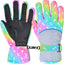 Guantes invierno impermeables para niños al aire libre