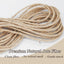 Cuerda yute 1000ft x 1/8pulg 6 capas resistente