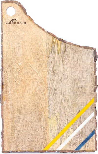 Tabla cortar madera mango 14x9pulg cocina comedor