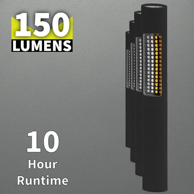 Luz seguridad LED linterna proyector blanco ámbar