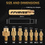 Kit 8x herramientas inserción calor M2-M8 para impresoras 3D